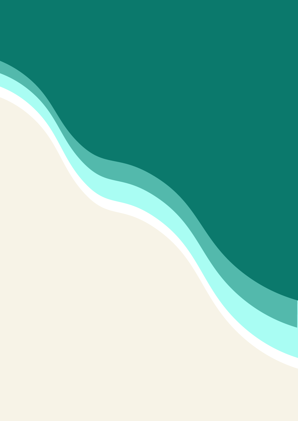 Abstract Beach Card